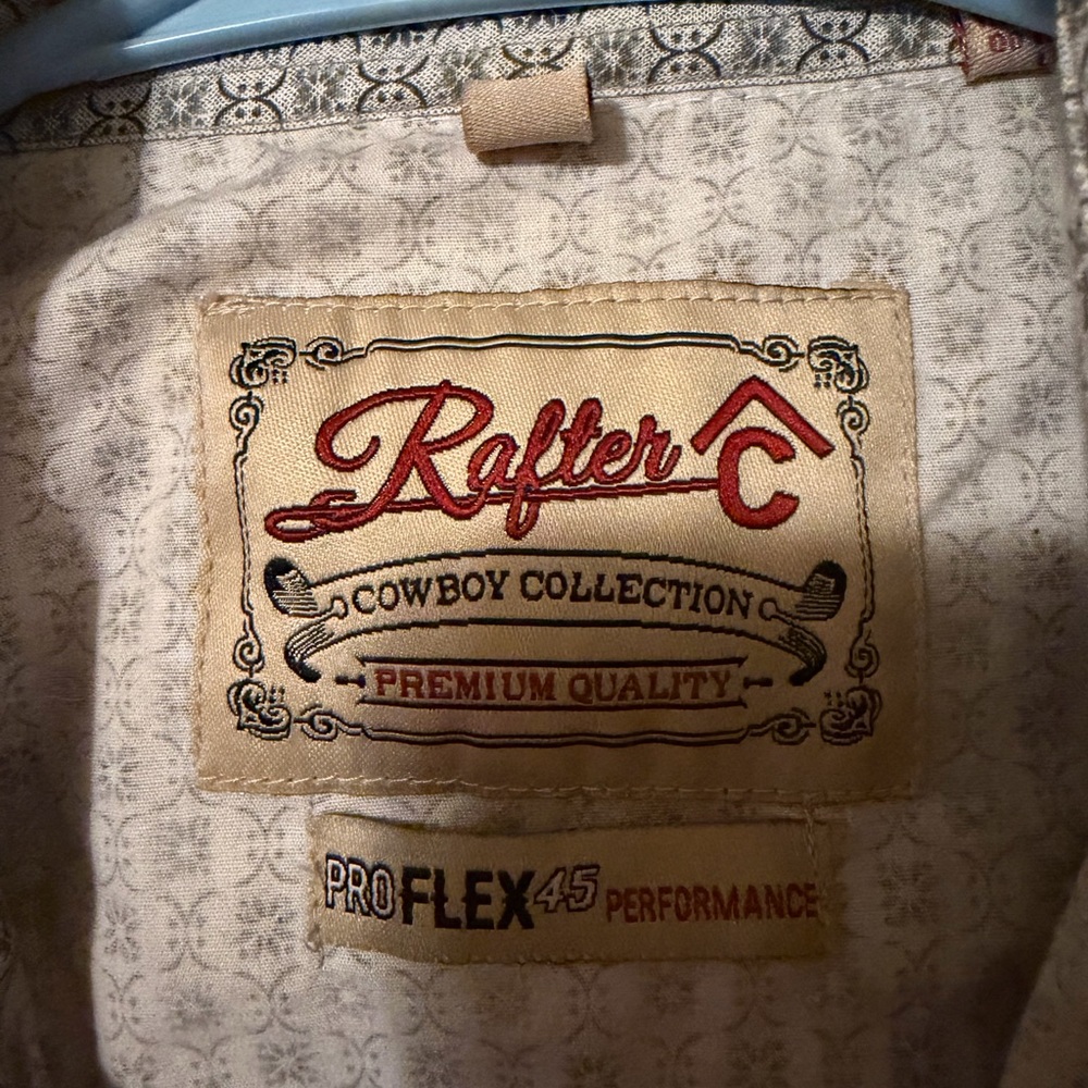 Stylish Gray Patterned Button Down Shirt - image 2